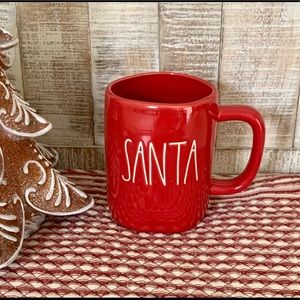 Rae Dunn. SANTA. Coffee Mug